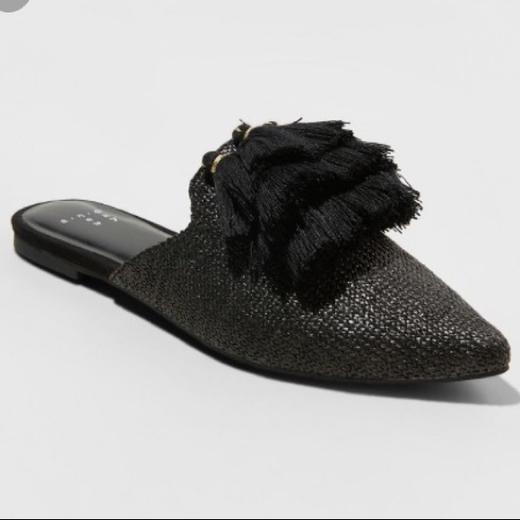 a new day black mules